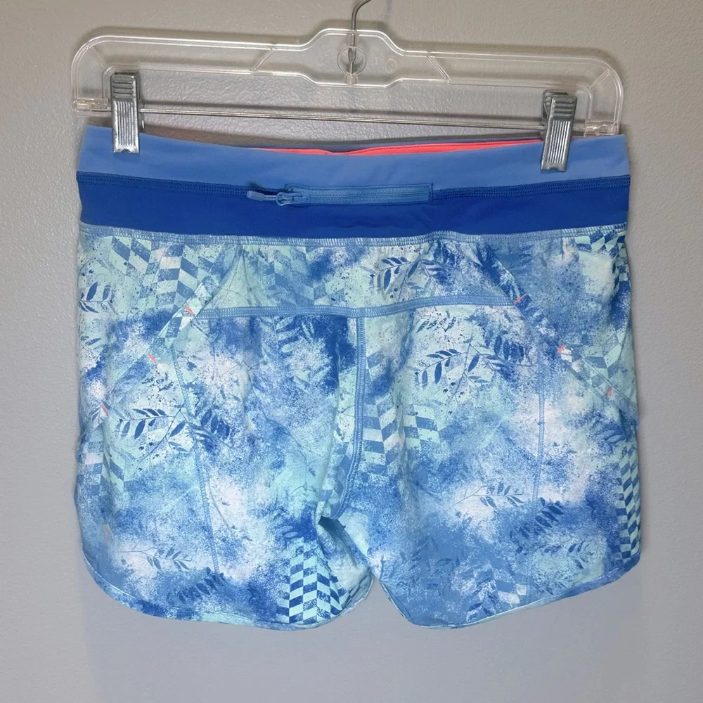Ivivva by Lululemon Girls Blue Running Shorts‎ Size 14